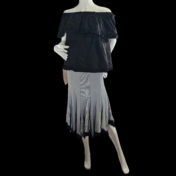 Shirt Passion Italia Handkerchief Skirt Size L NWT - Picture 8 of 14